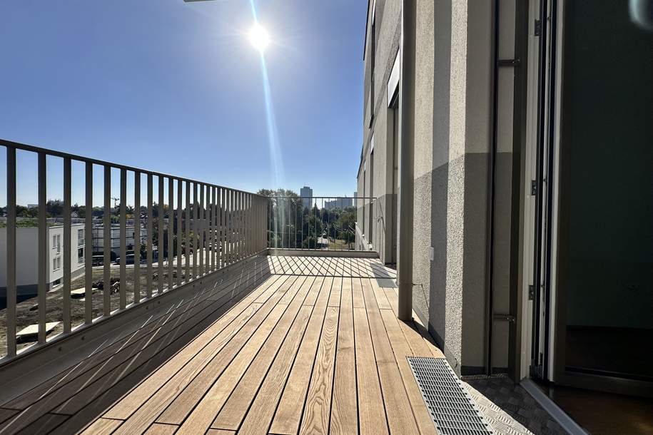 ERSTBEZUG: Traumhafte 2-Zimmer-Wohnung mit KÜCHE und BALKON im 3. OG, nur 5min. bis Obere Alte Donau, Wohnung-miete, 1.299,00,€, 1210 Wien 21., Floridsdorf
