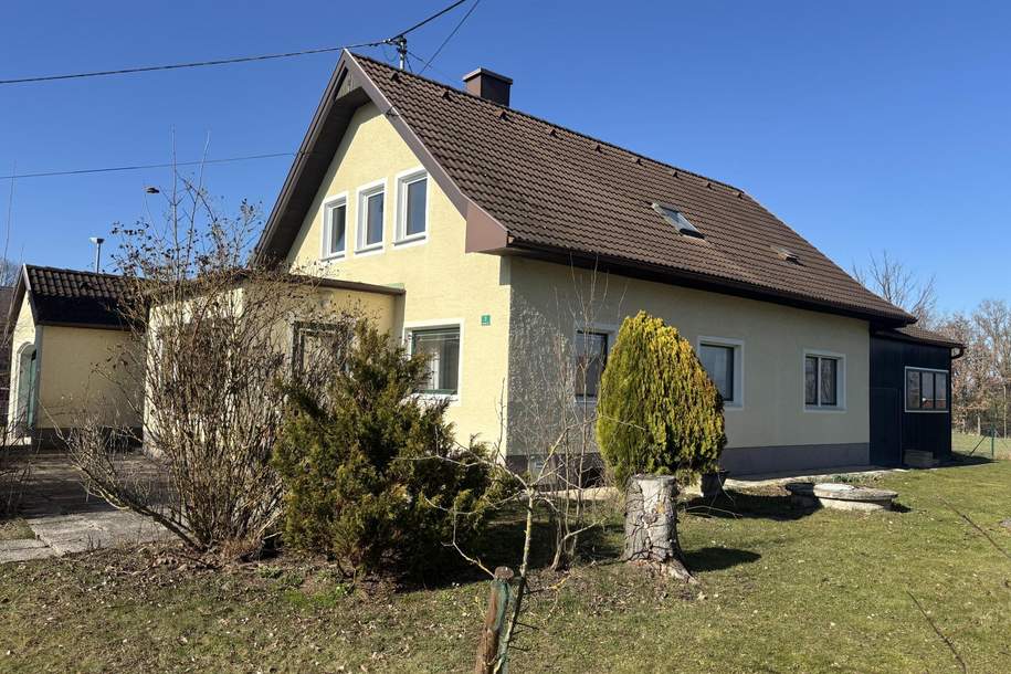 Wohnhaus mit tollem Grundstück im Ortszentrum, Haus-kauf, 398.000,€, 4064 Linz-Land