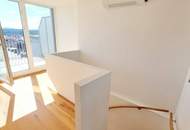 Wohnen mit Schlossblick! Exklusive Dachgeschoss-Perle mit viel Grün und Privatsphäre + 3 Zimmer + Nachhaltige Erdwärme + Höchste Qualität!