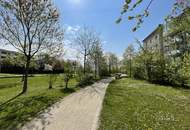 Quartier am Park: Mit modernster Technik ausgestattete Familienwohnung mit 122 m² Eigengarten + 59 m² Terrasse