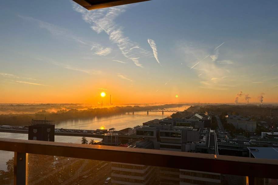 Luxus trifft Skyline - Wohnen auf höchstem Niveau 16. Etage im Marina Tower, Wohnung-kauf, 799.000,€, 1020 Wien 2., Leopoldstadt