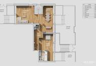 Exklusive Garten-Maisonette in revitalisierter Jugendstilvilla