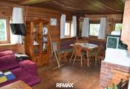Gemütliche Berghütte mit Nebengebäude am Sonnberg bei Eisentratten mit m² 16.516 arrondierter landwirtschaftlicher Fläche, 3 Zimmer, urige kleine Terrasse, 4 Stellplätze, 290.000 €