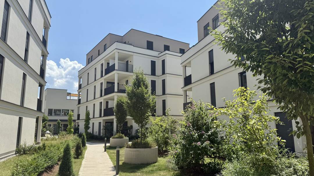 Villach - MaxPalais: *ERSTBEZUG* barrierefreie 2-Zi-Wohnung mit Balkon und Tiefgarage