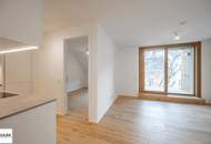 ERSTBEZUG: perfekt öffentlich angebunden! hochwertig ausgestattet! ideal geschnitten! 2 Zimmer + Terrasse ab sofort mieten!
