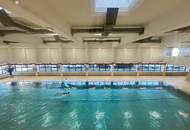 Gartenwohnung mit unverbaubarem Waldblick - unbegrenzter Nutzung von Hallenbad, Sauna, Turnsaal