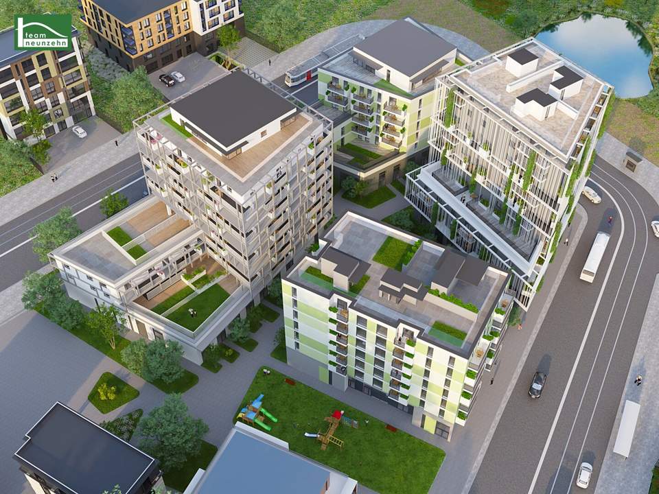 „An der Schanze“ Premium-3 Zimmer-Wohnen an der Alten Donau *Herbst 2026* Provisionsfrei