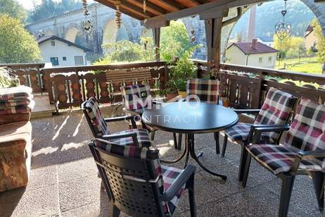 Gemütliche 2-Zimmer-Wohnung mit Terrassenbenützung - Nähe Scheibbs, Wohnung-miete, 625,00,€, 3283 Scheibbs