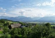 Weitläufiges Anwesen mit Panoramablick auf die Karawanken