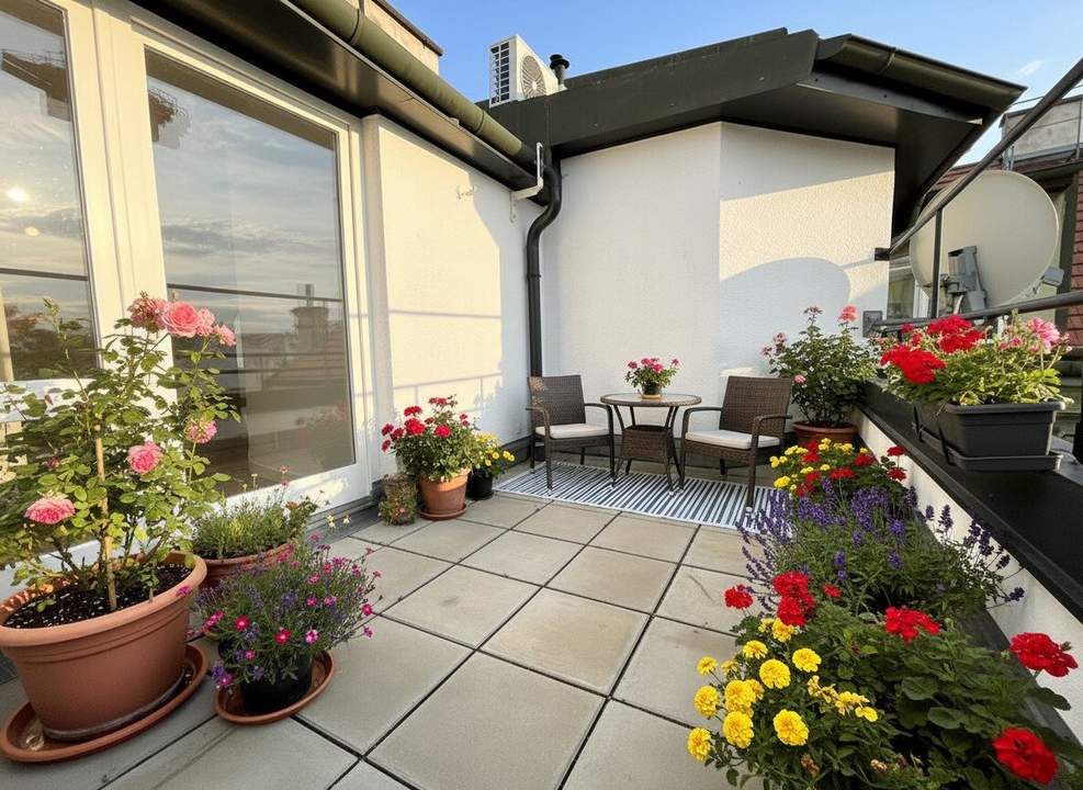 1030! Tolle Terrassenwohnung mit Klimaanlage + 2 Bädern! ERSTBEZUG NACH GENERALSANIERUNG!