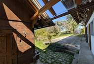 RARITÄT IN ABSOLUTER EINZELLAGE: IDYLLISCHES HIDEAWAY MIT NEBENGEBÄUDE &amp; GROSSEM POTENZIAL