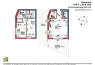 Erstbezug: 3 Zi. Gartenwohnung im Maisonette-Stil - Ab sofort beziehbar