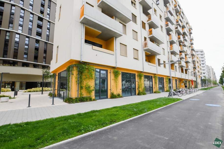 Erstbezug | Moderne Gewerbefläche mit hoher Sichtbarkeit und flexibler Nutzung, Gewerbeobjekt-miete, 4.997,67,€, 1020 Wien 2., Leopoldstadt