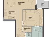 Großzügige 2-Zimmer Wohnung mit Loggia - Ideal für Pärchen
