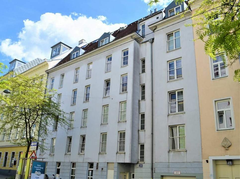 U3-NÄHE, Meiselstraße, 23 m2 Neubau, Einzelwohnraum, Kochnische, Duschbad, 1. Liftstock