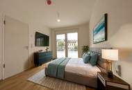 1180! TERRASSENTRAUM im ERSTBEZUG! Schöne 2-Zimmer Wohnung mit toller Terrasse und Tiefgaragenplatz!