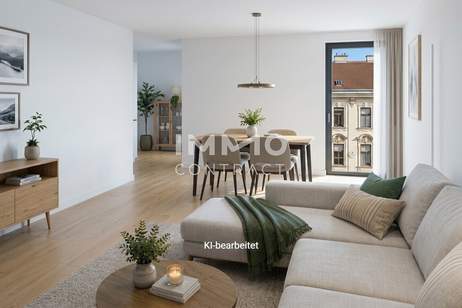 Parkside Schönbrunn – Exklusiver Erstbezug mit Westbalkon nahe Schloss Schönbrunn, Wohnung-kauf, 309.000,€, 1120 Wien 12., Meidling