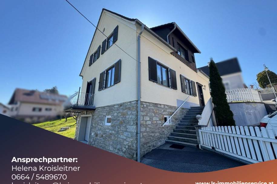 Einfamilienhaus mit zusätzlichem Baugrund direkt daneben – in Rohrbach a.d. Lafnitz, Haus-kauf, 259.000,€, 8234 Hartberg-Fürstenfeld