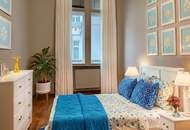 1030, nahe Wien/Mitte! Repräsentative 4-Zimmer Altbauwohnung mit Kamin und Balkon!