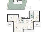 Provisionsfreie Gartenwohnung 1140! Sonnige, wunderschöne 3-Zimmer Gartenwohnung mit 3 Terrassen!