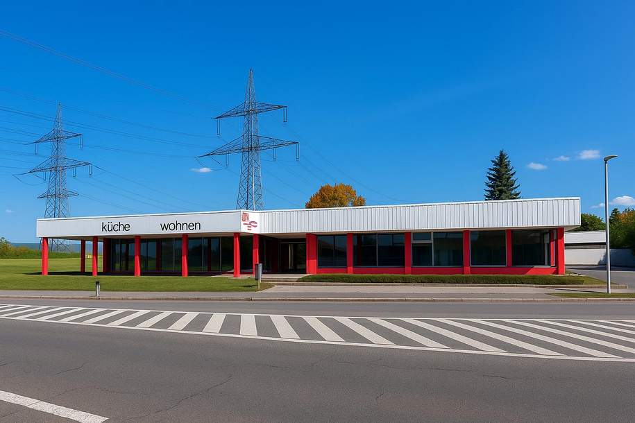 Gewerbeobjekt mit vielseitigen Nutzungsmöglichkeiten direkt an der B149 in St. Florian am Inn, Gewerbeobjekt-kauf, 850.000,€, 4782 Schärding