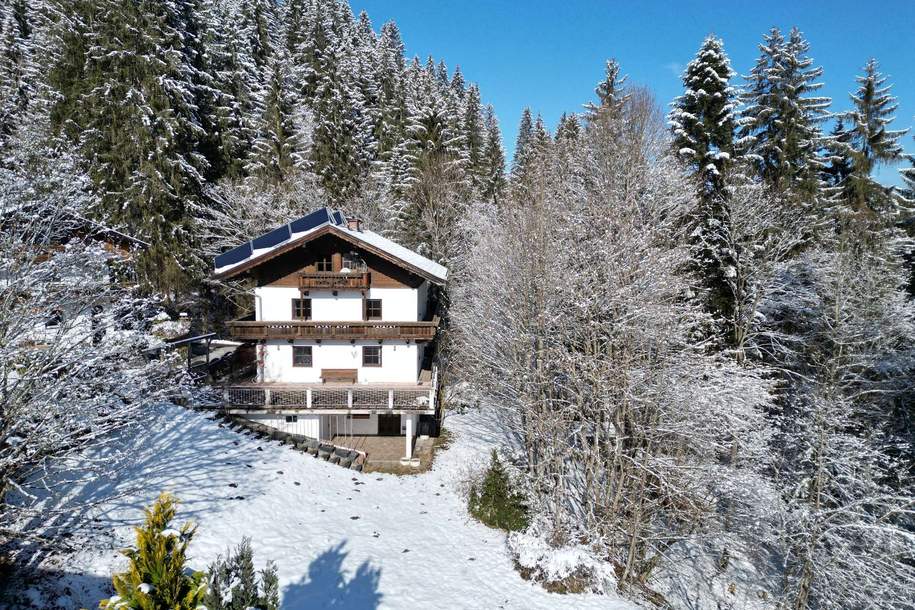 4.699m2 Grundstück mit Altbestand in Waldlichtung, Haus-kauf, 669.000,€, 6361 Kitzbühel