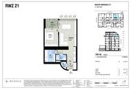 61 m² Erstbezug nähe Naschmarkt, 2-Zimmer mit 6 m² Loggia