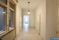 Südwestseitiger 4-Zimmer-Altbau mit Balkon in Hof- und Straßenlage!