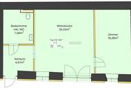 Erstbezug nach Sanierung - 2-Zimmer Wohnung zu vermieten - 54,19m² - Top5