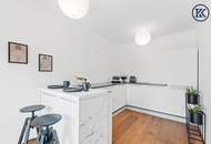 52 m² DG-Wohnung mit 10 m² Freifläche. Penthouse-Feeling direkt an der Alten Donau