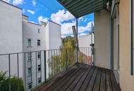 Ruhige 3-Zimmer-Altbauwohnung mit Balkon beim Quellenplatz