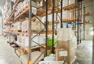 Modernes Regallager (9,5m RH) an der S33