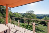 Laßnitzhöhe: Wohnen im Grünen! Familienhaus mit Aussicht, Wellness & viel Platz