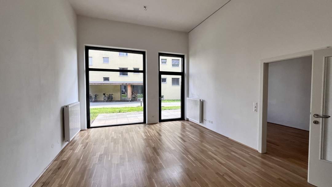 Schöne 2-Zimmer-Wohnung mit Terrasse in Wetzelsdorf! Ab sofort verfügbar!