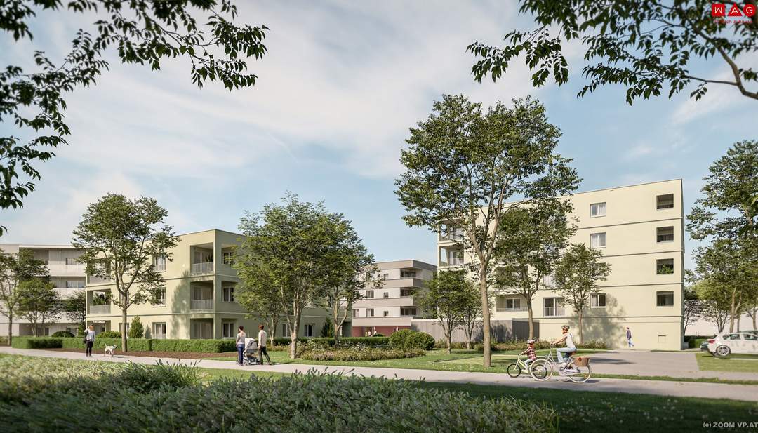 Naturnahes Wohnen in Gunskirchen - geförderte Mietwohnungen in moderner Hybridbauweise