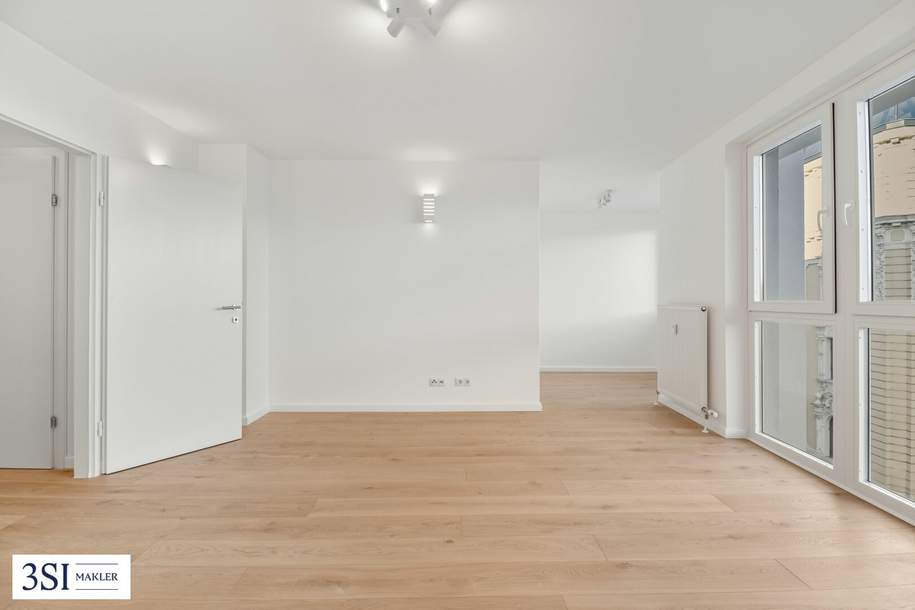 The Pearl: Dein neues Zuhause – 1 Zimmer Erstbezug am Karmelitermarkt, Wohnung-kauf, 269.000,€, 1020 Wien 2., Leopoldstadt