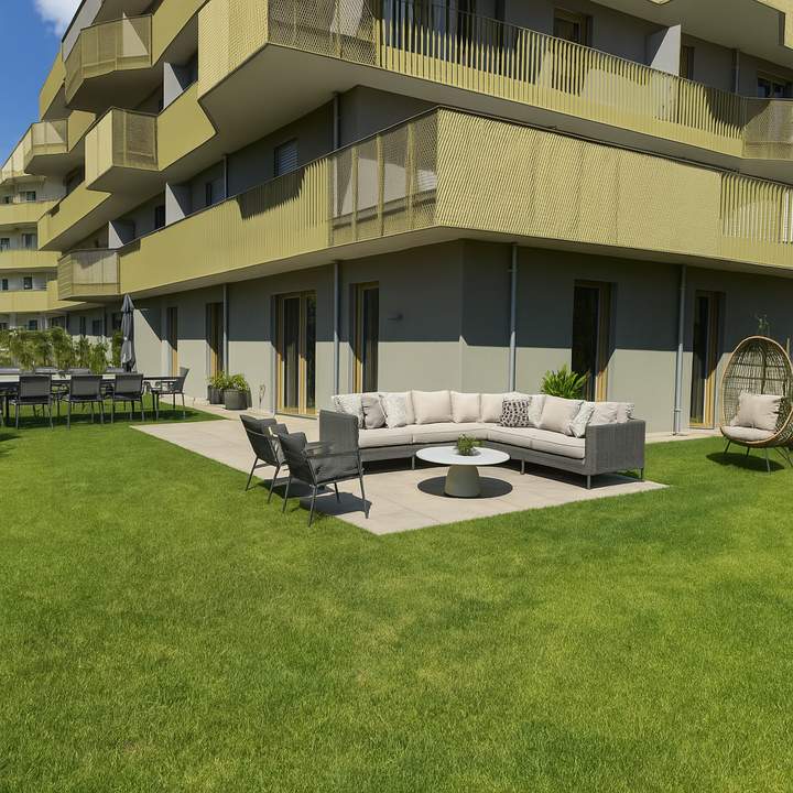 220m2 Garten! Neu und provisionsfrei in der Nähe von U1 Leopoldau: Wie im Urlaub