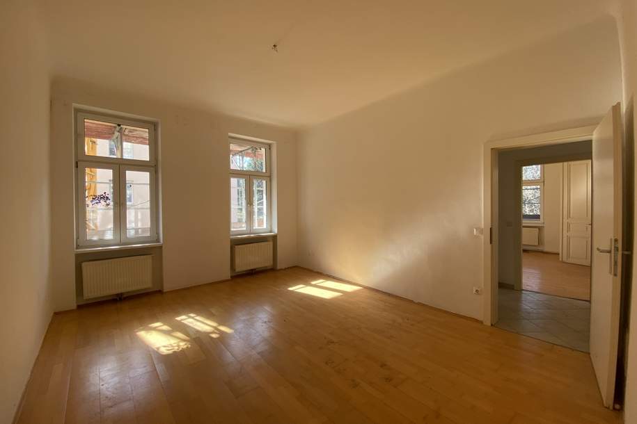 Herrschaftlich Wohnen am Tivoli | großzügige 3-Zimmerwohnung in prachtvollem Altbauhaus!, Wohnung-kauf, 399.000,€, 1120 Wien 12., Meidling