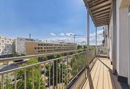 Exklusive 3-Zimmer-Wohnung mit Balkon &amp; Blick auf das Wiener Riesenrad – Direkt an der U2 Messe-Prater optional Garagenplatz