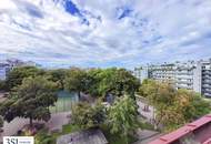 Baubewilligter Rohdachboden in zentraler Lage von Favoriten mit Blick auf den Laubepark