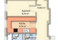 Großzügige 4-Zimmer-Wohnung, 102 m², zentral begehbar 1020 Wien