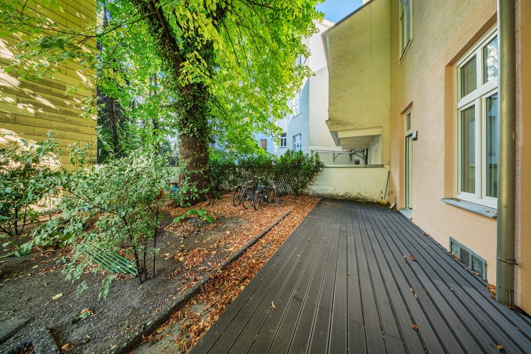 Gartenwohnung im Erstbezug!