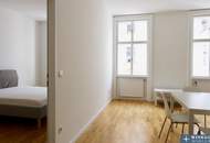 Lichtdurchflutete, neu möblierte 2-Zimmer-Altbauwohnung - Nähe Mariahilfer Straße