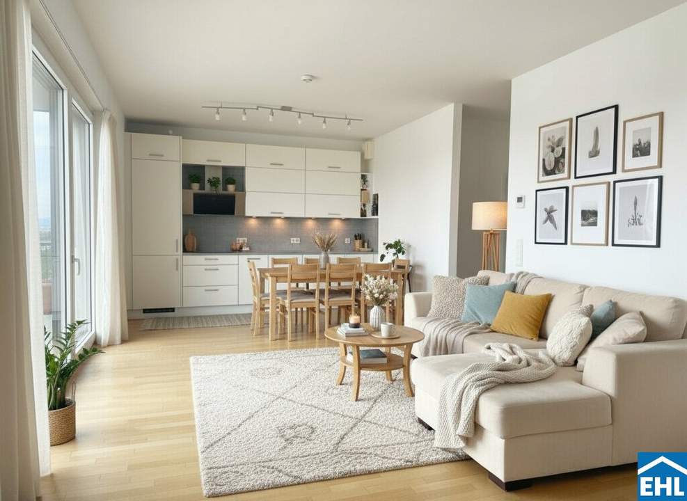 „Skyview-Apartment“: Gemütliche 2 Zimmerwohnung mit außergewöhnlichem Weitblick