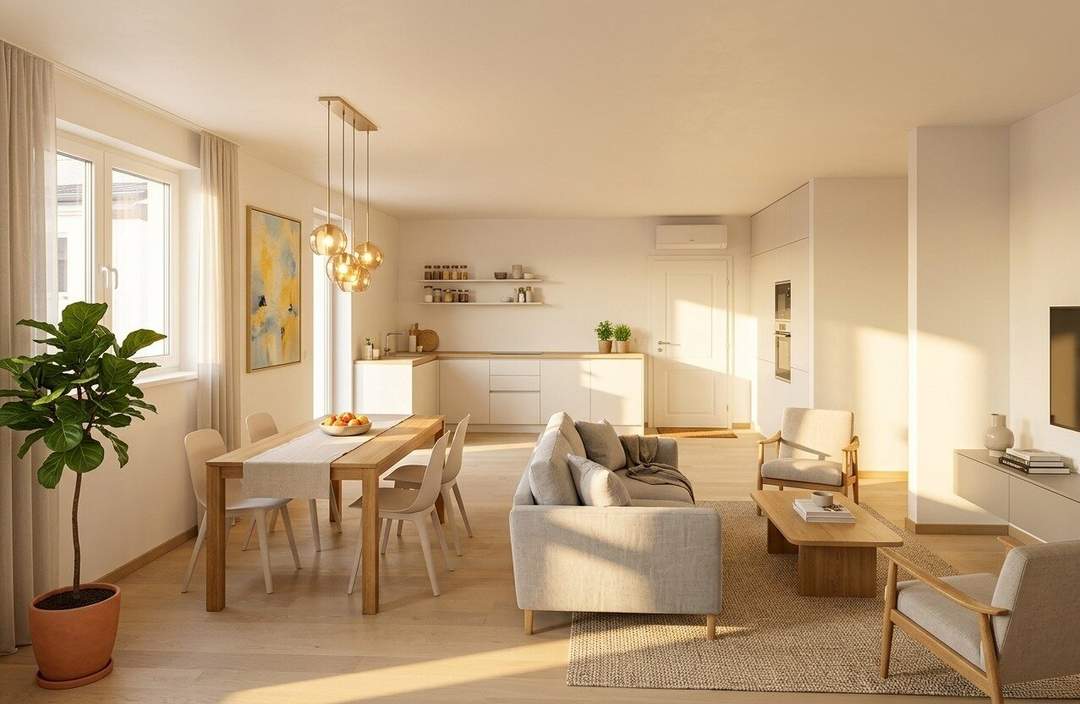 Stilvolle 4-Zimmer-Wohnung mit hochwertiger Ausstattung und Balkon!