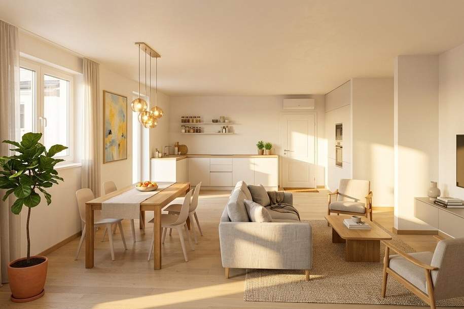 Stilvolle 4-Zimmer-Wohnung mit hochwertiger Ausstattung und Balkon!, Wohnung-kauf, 860.000,€, 1020 Wien 2., Leopoldstadt