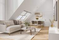 Dachgeschosswohnung mit vier Freiflächen