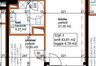 Helle 2-Zimmer-Wohnung mit Süd-Loggia und Weitblick - ab 01.05. beziehbar!