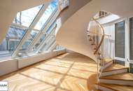 Traumhafte Wohnung am Parkring in 1010 Wien mit 200m² und Terrasse (DG-Maisonette)