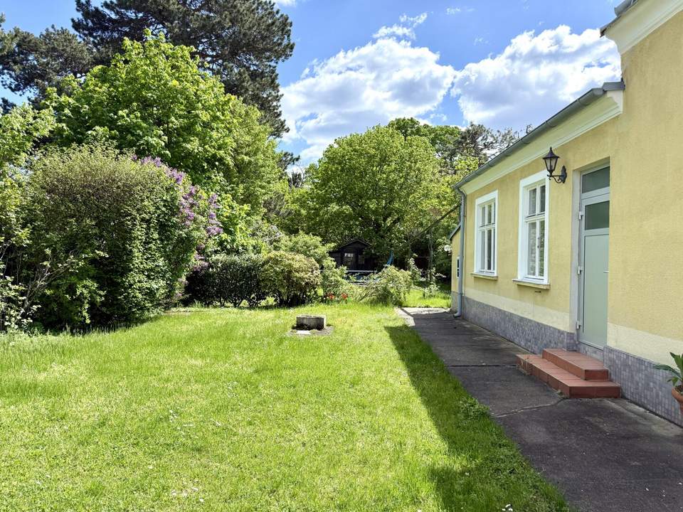 HIETZINGER GRÜNRUHELAGE - repräsentativer, ebener Grund - Ausbaupotential